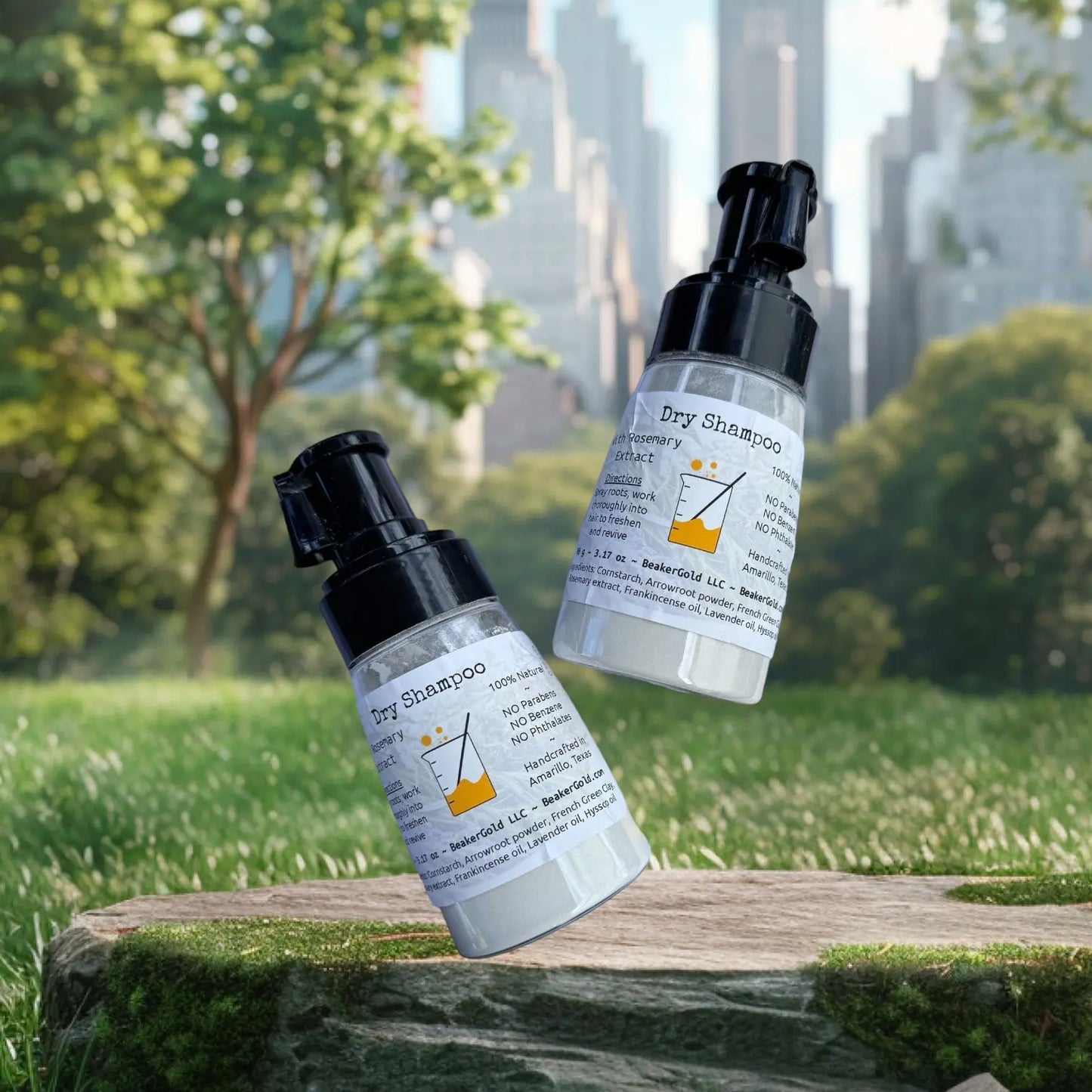 Dry Shampoo BeakerGold