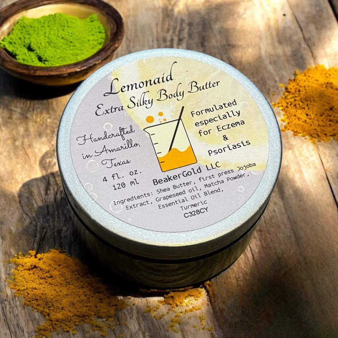 Lemonaid Extra Silky Body Butter BeakerGold