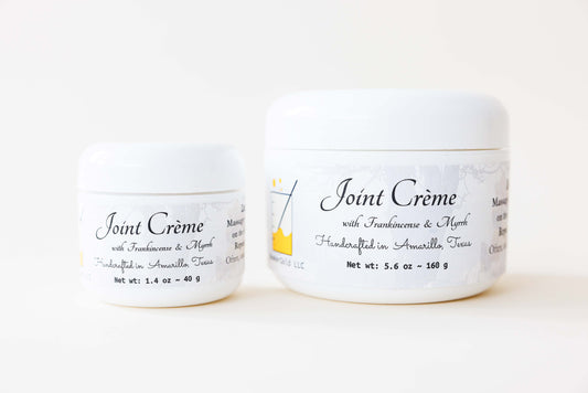 Boswellia, Frankincense, and Myrrh Infused Soothing Joint Crème