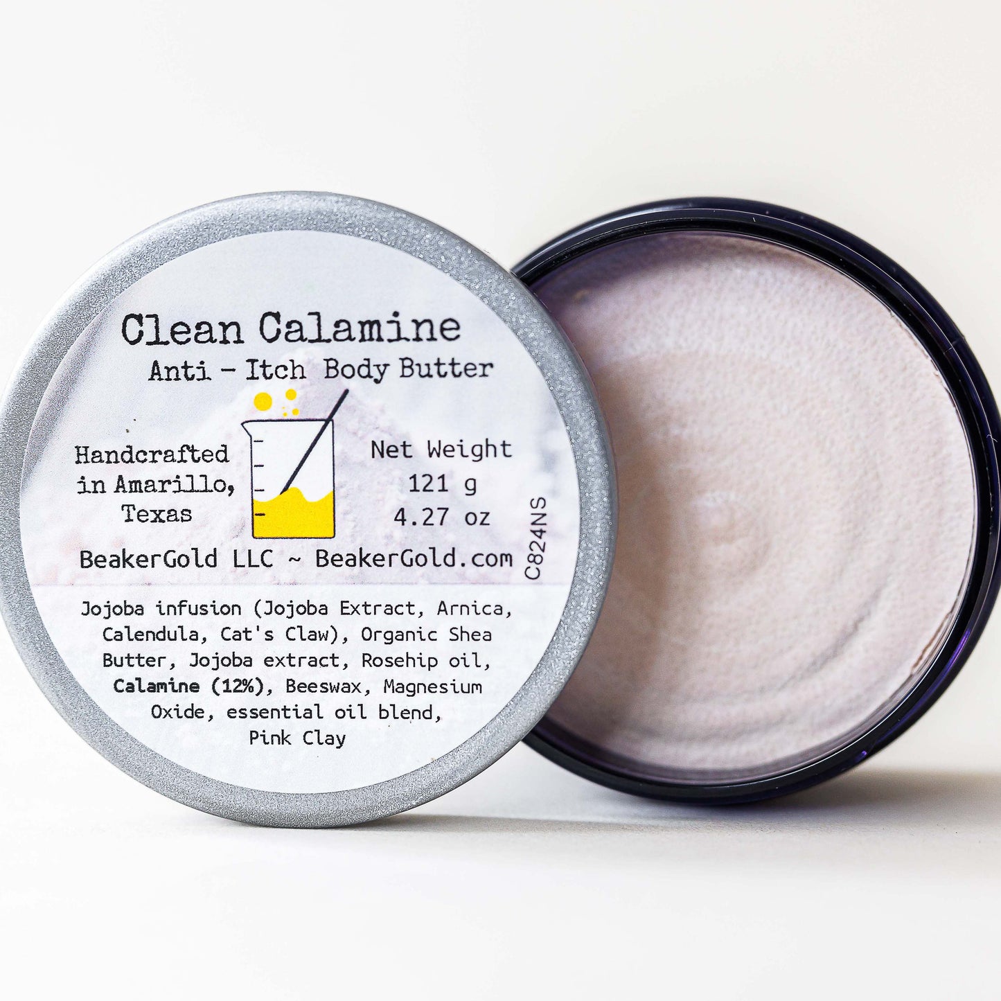 Clean Calamine Jar