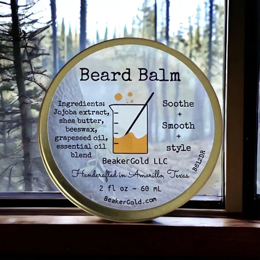 Beard Balm BeakerGold