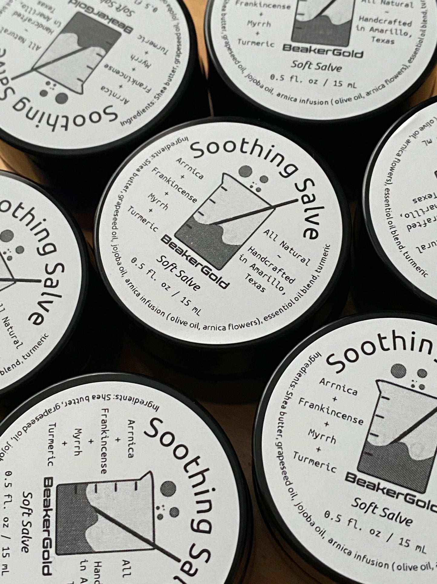 Soothing Salve BeakerGold