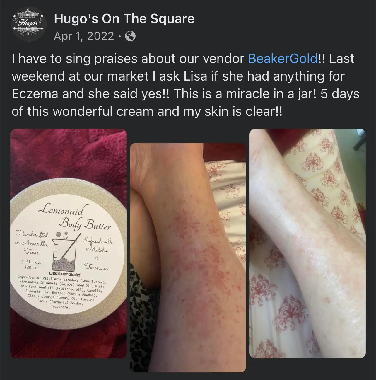 Lemonaid ~ Body Butter BeakerGold