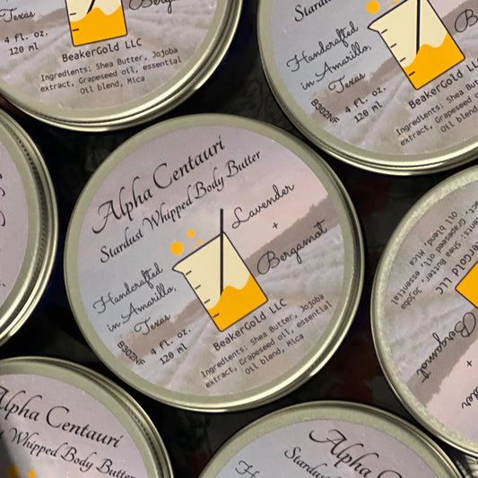 Stardust - Whipped Body Butter BeakerGold