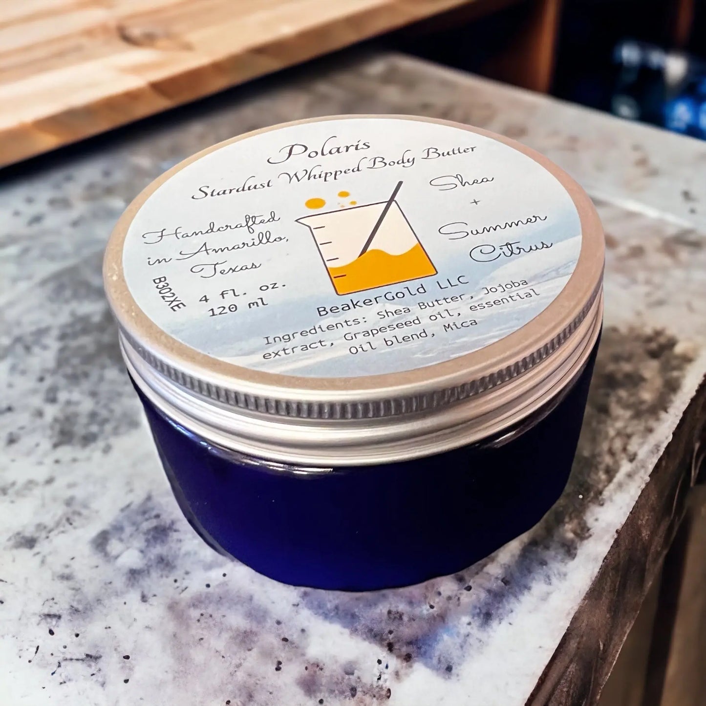 Stardust - Whipped Body Butter BeakerGold