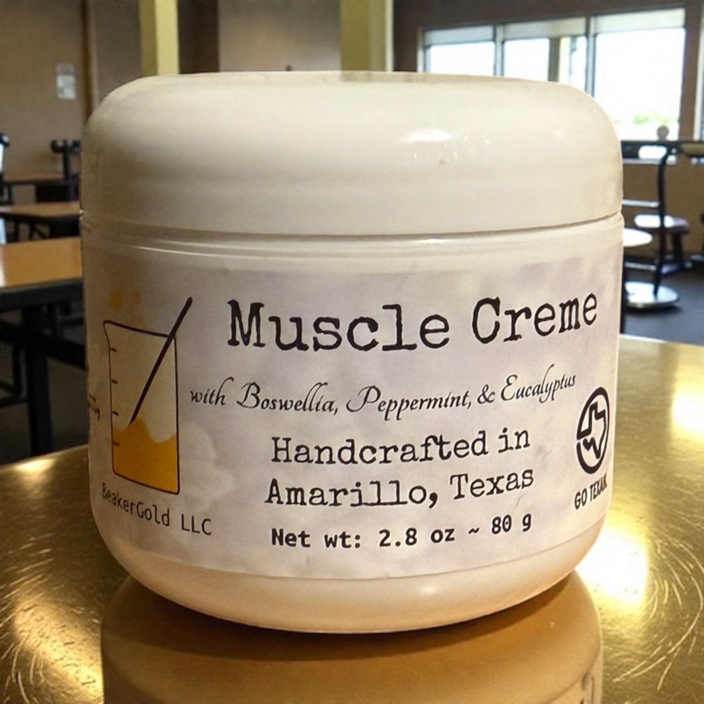 Natural Botanical Muscle Crème for Post-Activity Comfort | BeakerGold