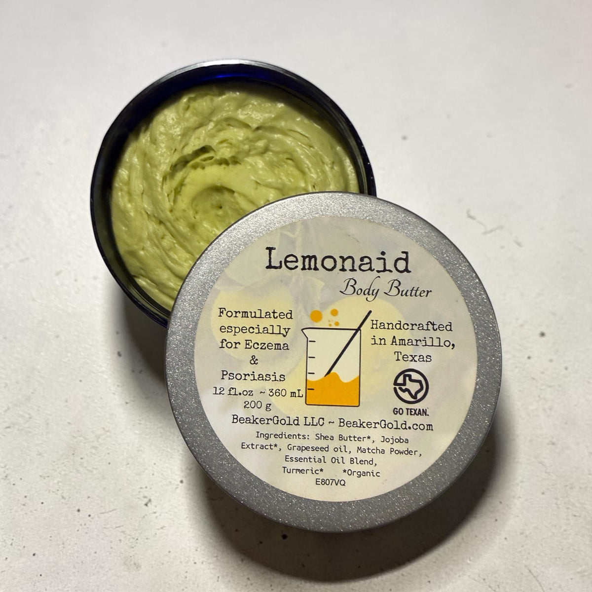 Lemonaid Organic Body Butter – Deep Relief for Severely Dry Skin