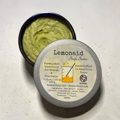 Lemonaid Organic Body Butter – Deep Relief for Severely Dry Skin
