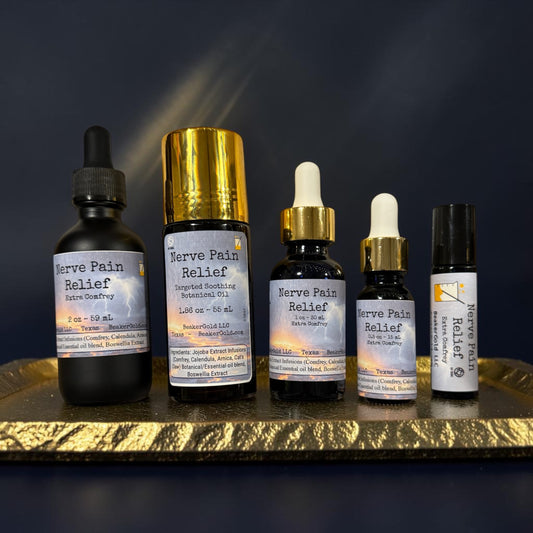 Targeted Soothing Botanical Oil – Localized Comfort Roller & Drops