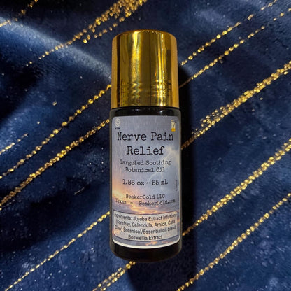 Targeted Soothing Botanical Oil – Localized Comfort Roller & Drops